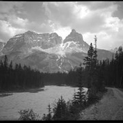 Cover image of Cathedral Peak from Yoho Road