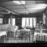 Cover image of Dining room, Lodge, Gateway, Kootenay National Park