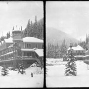 Cover image of (Glacier House?), stereo