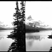 Cover image of Columbia trip, Maligne Lake, stereo