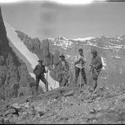 Cover image of Climbers, Longstaff? on Sentinel Pass, ACC?