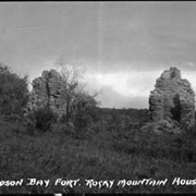 Cover image of Ruins of H. B. C. fort, Rocky Mountain House