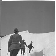 Cover image of 310. Ascending snow slope on Mt. Habel, sheet film