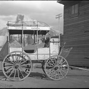 Cover image of [Dominion Express Stagecoach at Banff]