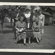 Cover image of Curtiss-Wright Corp. staff and family photographs album