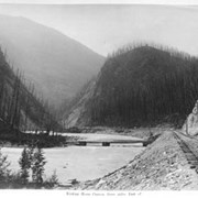 Cover image of Kicking Horse Canyon, three miles East of Golden. 233.