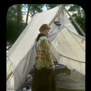 Cover image of [Mary Schaffer in front of tent]
