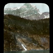 Cover image of One of the Twin Lakes near Castle Mtn. [Mountain],. Banff Nat. [National] Park