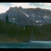 Cover image of Falls of Scarab Lake into Egypt Lake, Banff National Park