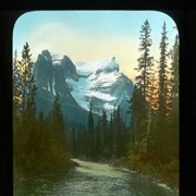 Cover image of [Unidentified mountain and stream]