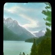 Cover image of [Unidentified mountains and lake]