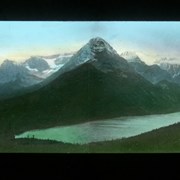 Cover image of [Unidentified mountain, lake and river]