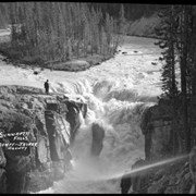 Cover image of Sunwapta Falls, Banff- Jasper Highway
