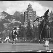 Cover image of Highland Games - dancing and pipers