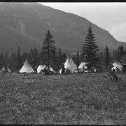 Cover image of [Camp of several teepees]