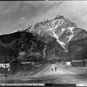 Cover image of Cascade Mountain, from Main Street, Banff