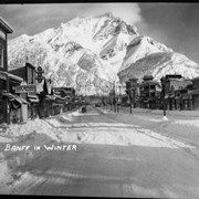 Cover image of Banff in winter