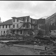 Cover image of Demolition of Brett Sanitarium