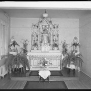 Cover image of [Altar at hospital chapel]