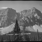 Cover image of Mount Thompson, Banff- Jasper Highway