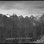 Cover image of Valley of the Ten Peaks