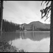 Cover image of Chateau Lake Louise - old and new.