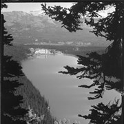 Cover image of Chateau Lake Louise - old and new.