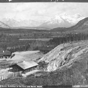 Cover image of 2035. Rustic buildings of the Cave and Basin, Banff