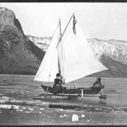 Cover image of 541. Ice boat on Devil's Lake