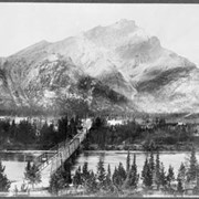 Cover image of 407. Cascade Mountain and Bridge, Banff