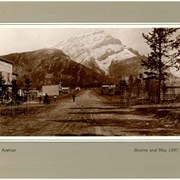 Cover image of Banff Avenue, Boorne and May 1887-1888