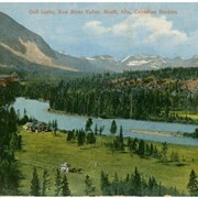 Cover image of Golf Links, Bow River Valley, Alta., Canadian Rockies