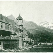 Cover image of On Line of Canadian Pacific Ry., Glacier House