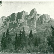 Cover image of On Line of Canadian Pacific Ry., Castle Mountain Rockies