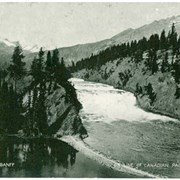 Cover image of Bow Falls Banff, On Line of Canadian Pacific Ry.