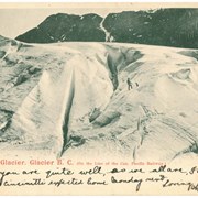 Cover image of Great Glacier, Glacier B.C. (On the line of the Can. Pacific Railway)