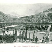 Cover image of The Bow River at Banff
