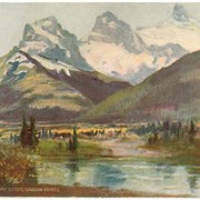Cover image of Three Sisters, Canadian Rockies