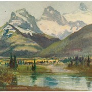 Cover image of Three Sisters, Canadian Rockies