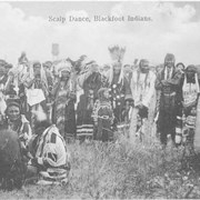 Cover image of Scalp Dance, Blackfoot Indians