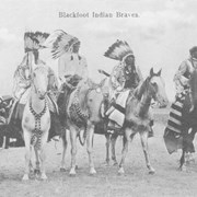Cover image of Blackfoot Indian Braves