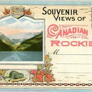 Cover image of Souvenir views of Canadian Rockies