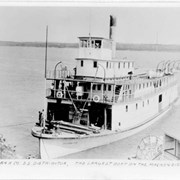 Cover image of A&A Co. S.S. Distributor, The Largest Boat on the Mackenzie River