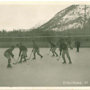 Cover image of Canmore vs Banff|[hockey game]