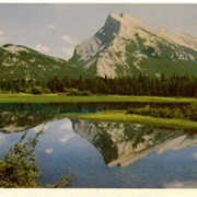 Cover image of Mt. Rundle (9665 ft.) from Vermillion [Vermilion] Lake, Banff National Park