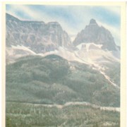 Cover image of Cathedral Peak, near Field, B.C., Yoho National Park