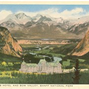 Cover image of Banff Springs Hotel and Bow Valley, Banff National Park
