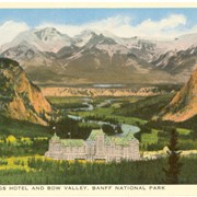 Cover image of Banff Springs Hotel and Bow Valley, Banff National Park