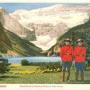 Cover image of Canadian Rockies, Royal Canadian Mounted Police at Lake Louise