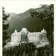 Cover image of Banff Springs Hotel from Tunnel Mt. Banff Alta.